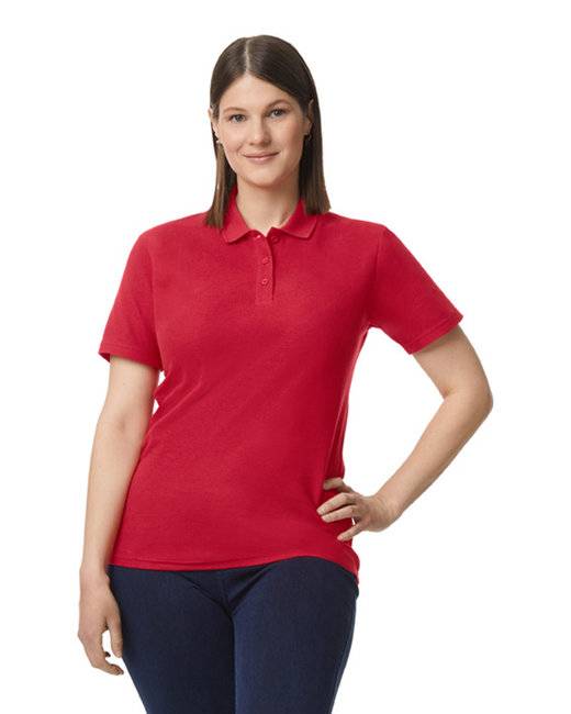 Softstyle Womens Pique Polo