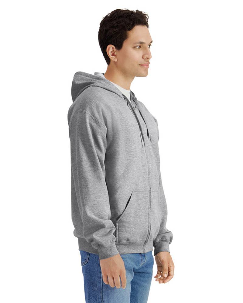 Adult Full Zip Hooded Sweatshirt