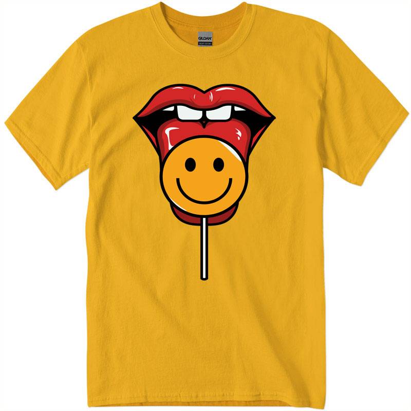 gig4500_1_dsy-Recuperado Smiley Lips T-Shirt