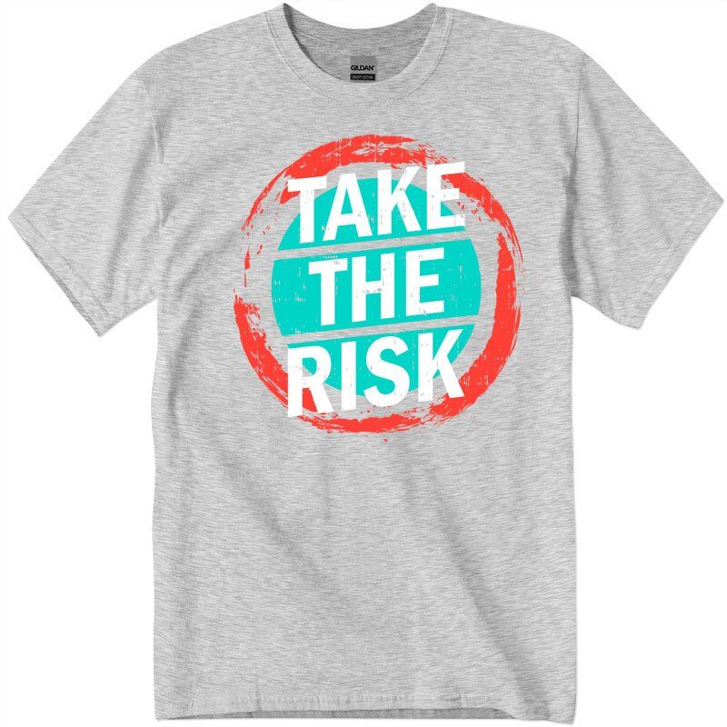 gig500_033_ash Take The Risk T-Shirt