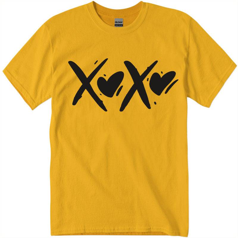 gig5300_1_dsy-Recuperado Woman's Premium Cotton XOXO Short Sleeve T Shirt