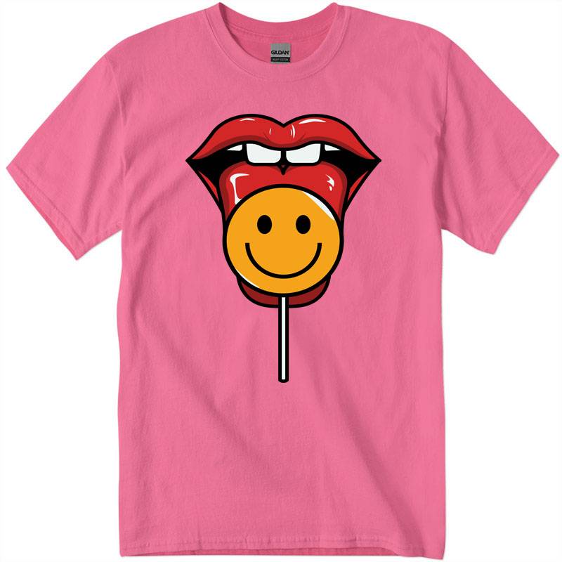 gig5500_1_azl-Recuperado Smiley Lips T-Shirt