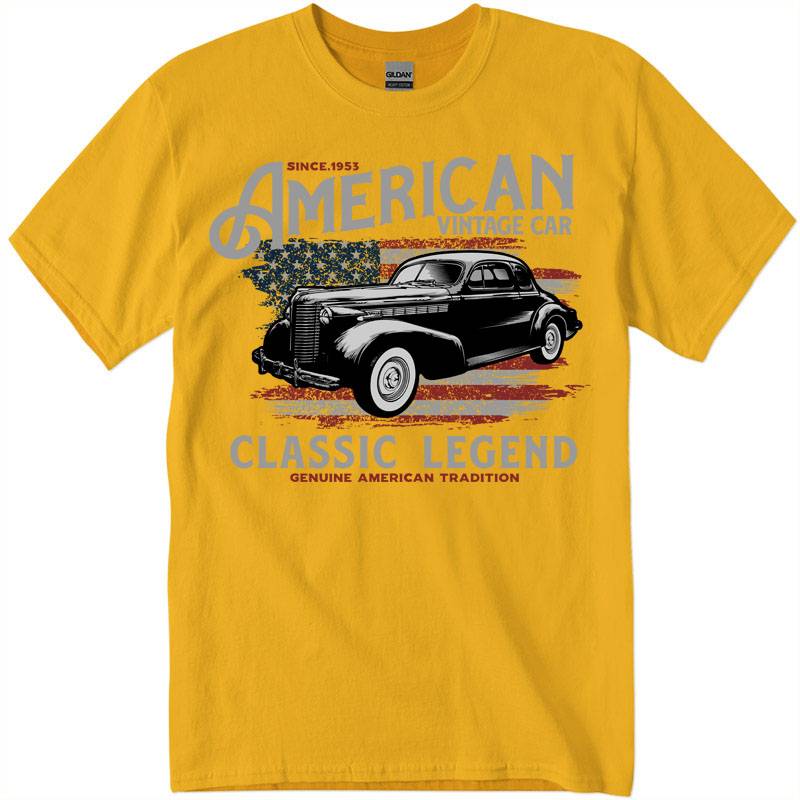 4-6gig500_1_dsy-Recuperado T-Shirt with Classic Car & Bike Print
