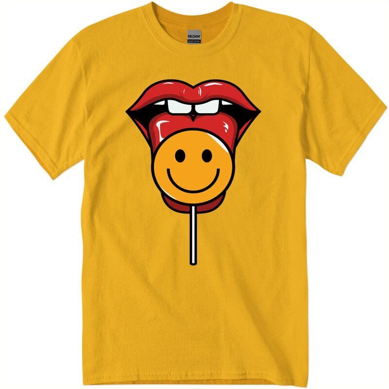 gig4500_1_dsy-Recuperado Smiley Lips T-Shirt