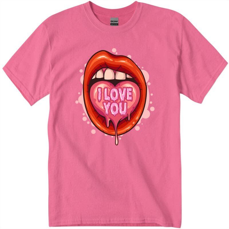 gig5030_1_azl-Recuperado Lip Kiss Shirt, Kisses shirt for Women, Kisses in heart T-Shirt, Kiss Shirt, Gifts For Her, Lips Shirt, Love Kisses