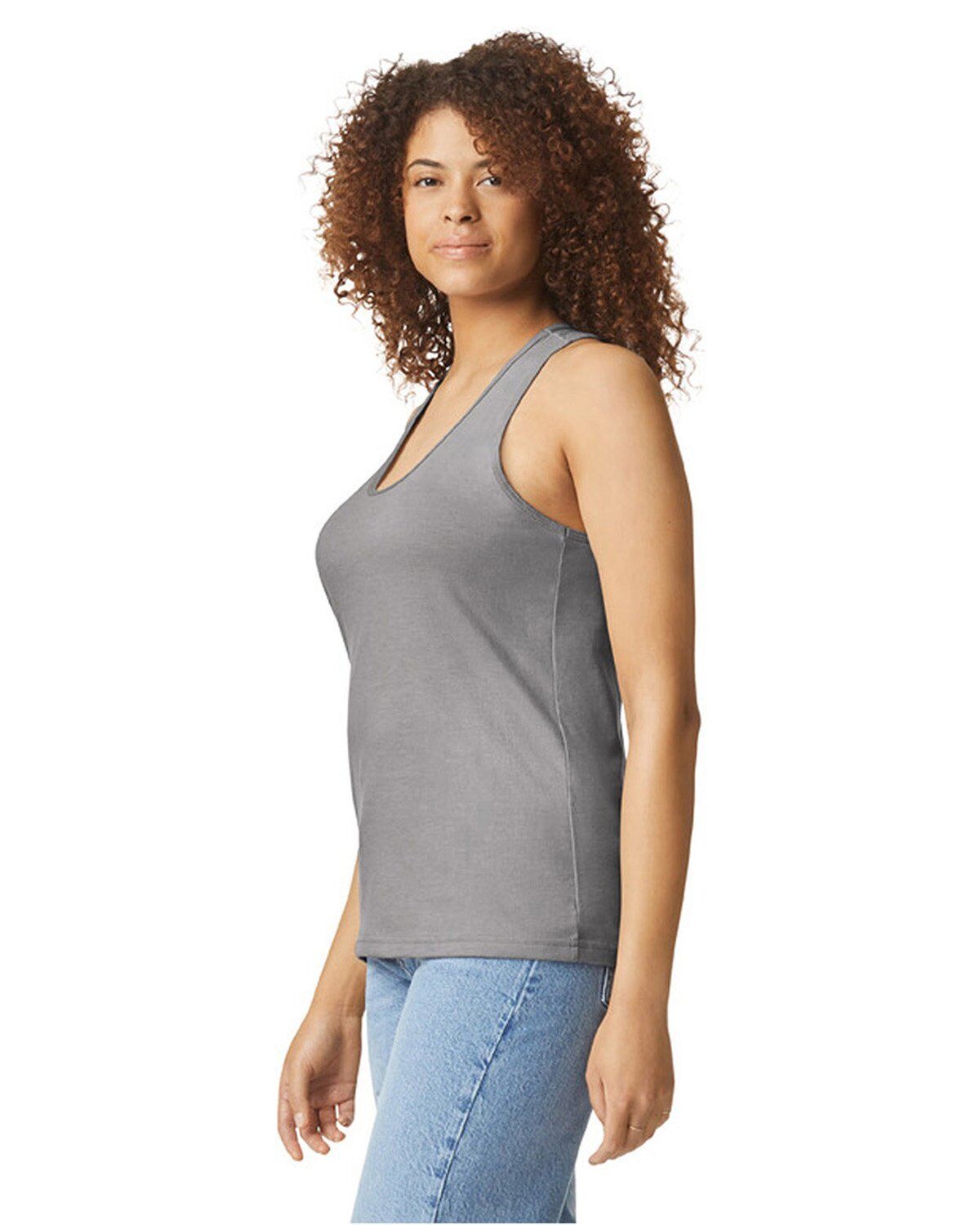 Softstyle CVC Women's Racerback Tank Top
