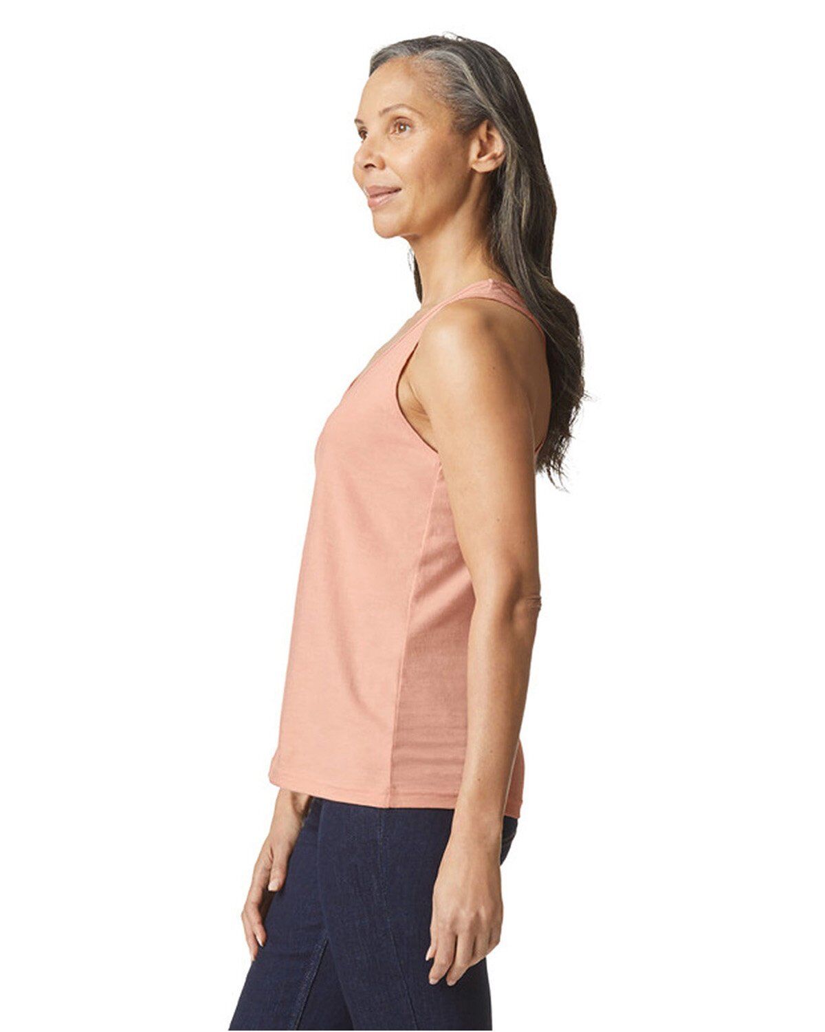 Softstyle CVC Women's Racerback Tank Top