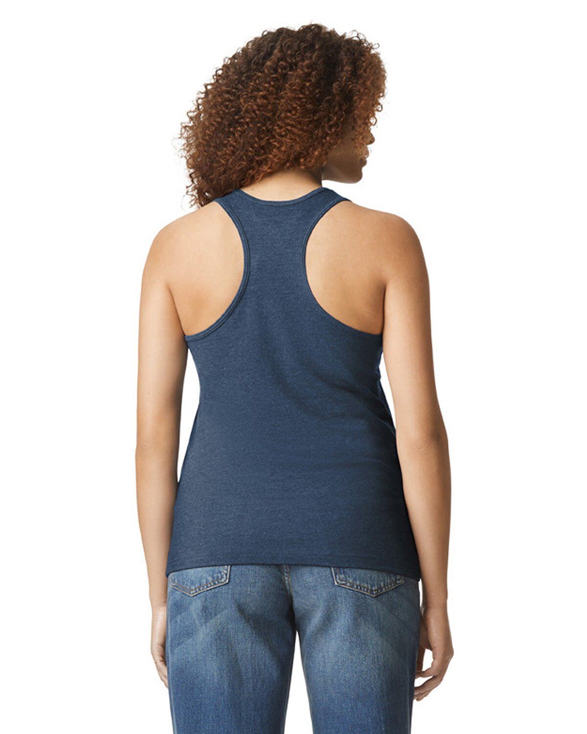 Softstyle CVC Women's Racerback Tank Top