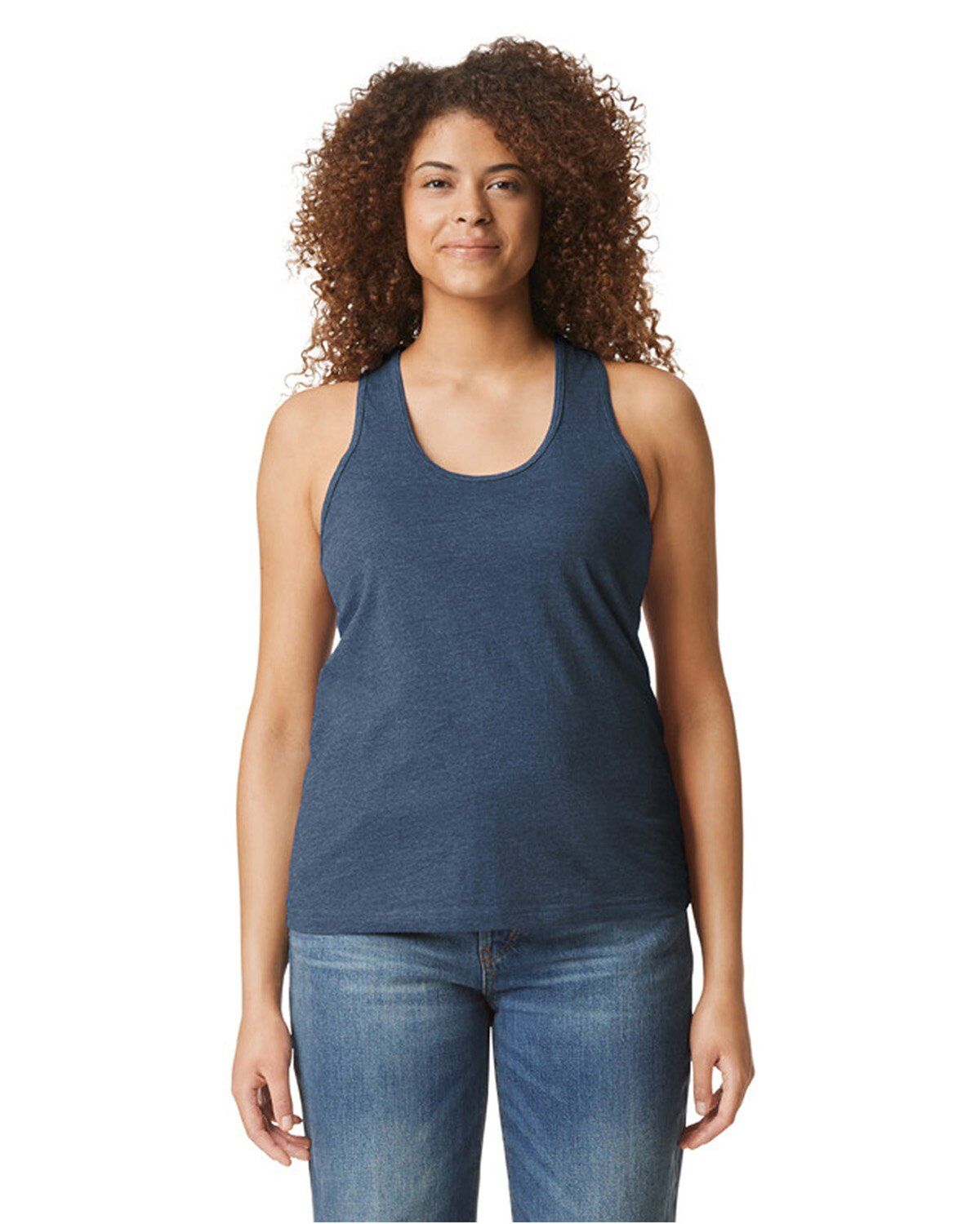 Softstyle CVC Women's Racerback Tank Top